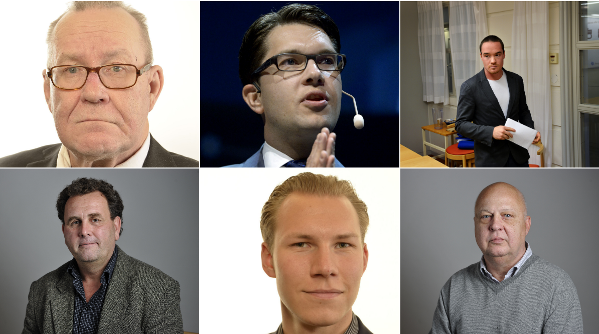 Linus Bylund, Thoralf Alfsson, Markus Wiechel, Skandaler, Kent Ekeroth, Jonas Åkerlund, Stellan Bojerud, Sverigedemokraterna, Jimmie Åkesson